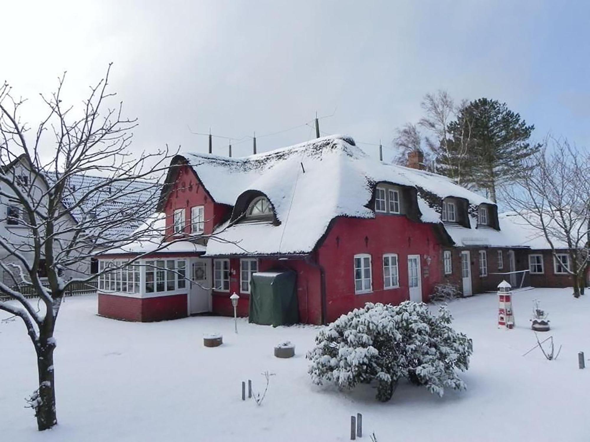 Hues Sanskiin Ferienwohnung *Hopelfask* Suddorf Exteriér fotografie